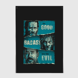 Постер Good, Badass, Evil