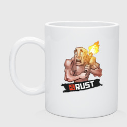 Кружка керамическая Rust