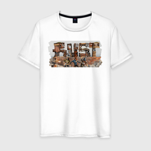 Мужская футболка хлопок Rust
