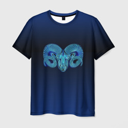 Мужская футболка 3D Знаки Зодиака Овен