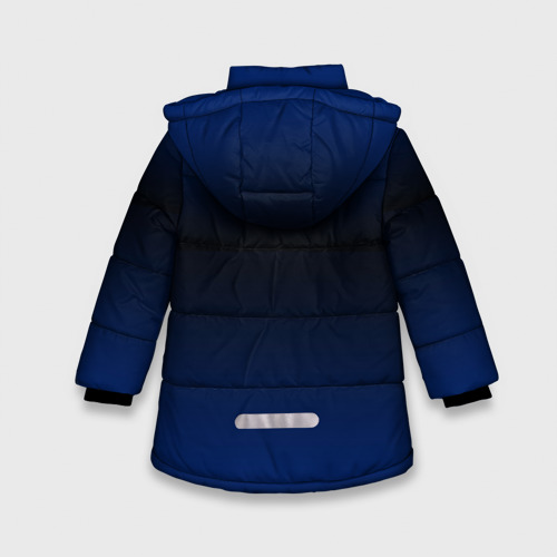 Зимняя куртка для девочек 3D Знаки Зодиака Скорпион, цвет черный - фото 2