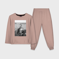 Детская пижама с лонгсливом хлопок Великий Лев Яшин