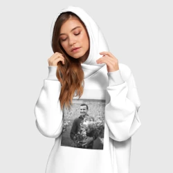 Платье-худи хлопок Великий Лев Яшин - фото 2