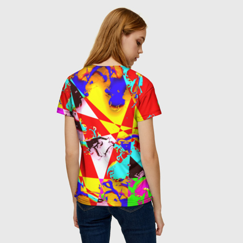 Женская футболка 3D Руки Вверх, цвет 3D печать - фото 4