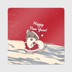 Мышонок Санта