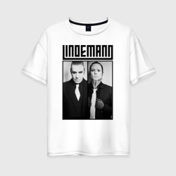 Женская футболка хлопок Oversize Lindemann