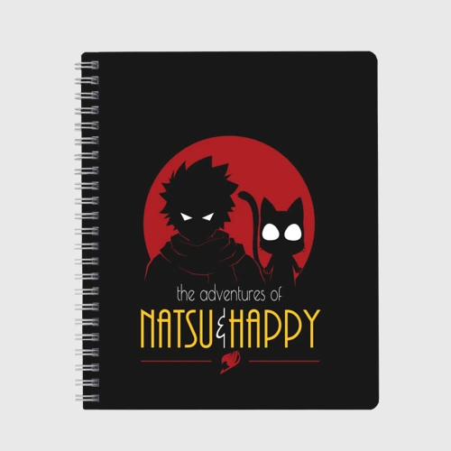 Тетрадь Хвост Феи Natsu i Happy