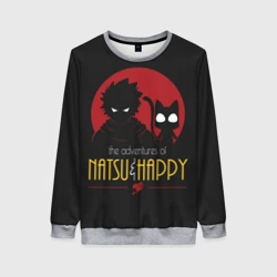 Женский свитшот 3D Хвост Феи Natsu i Happy