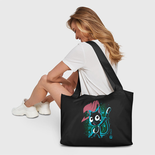 Пляжная сумка 3D Эмблема Хвоста Феи и Хэппи - фото 6