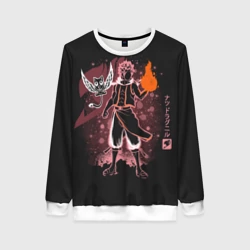 Женский свитшот 3D Нацу Драгнил и Хэппи