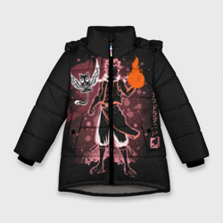 Зимняя куртка для девочек 3D Нацу Драгнил и Хэппи