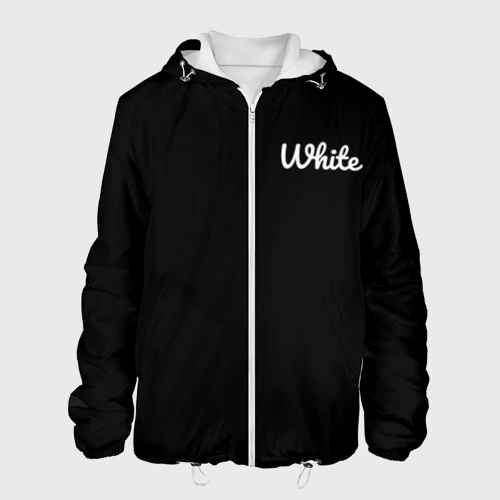 Мужская куртка 3D Белыйwhite