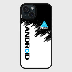 Чехол силиконовый для Apple iPhone 15 матовый Detroit Become Human