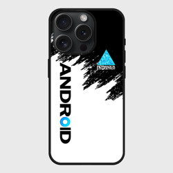 Чехол силиконовый для Apple iPhone 15 Pro матовый Detroit Become Human