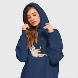 Платье-худи хлопок Я работаю за Компьютером - фото 2