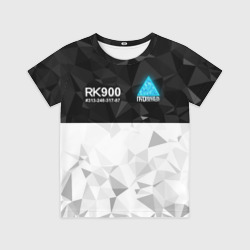 Детская футболка 3D RK900 костюм коннора detroit Become Human