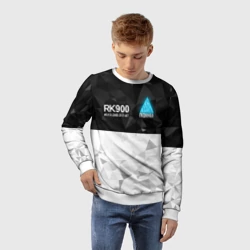 Детский свитшот 3D RK900 костюм коннора detroit Become Human - фото 2
