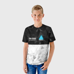 Детская футболка 3D RK900 костюм коннора detroit Become Human - фото 2