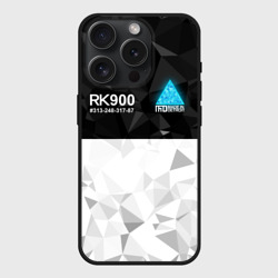 Чехол силиконовый для Apple iPhone 15 Pro матовый RK900 костюм коннора detroit Become Human