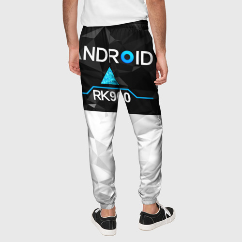 Мужские брюки 3D RK900 костюм коннора detroit Become Human, цвет 3D печать - фото 5