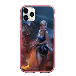 Чехол для iPhone 11 Pro Max матовый Resident evil Обитель зла