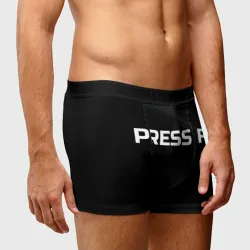 Футболка с надписью PRESS F