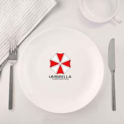Набор: тарелка + кружка Umbrella Corp Resident evil Обитель зла - фото 2