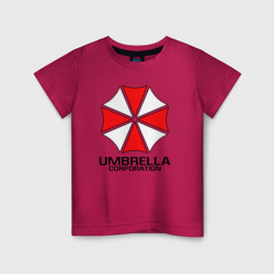 Детская футболка хлопок Umbrella Corp Resident evil Обитель зла