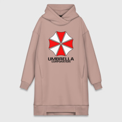 Платье-худи хлопок Umbrella Corp Resident evil Обитель зла