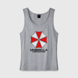 Женская майка хлопок Umbrella Corp Resident evil Обитель зла