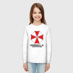 Детский лонгслив хлопок Umbrella Corp Resident evil Обитель зла - фото 2