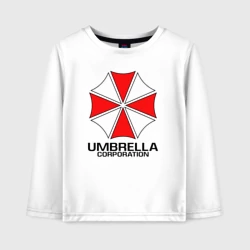 Детский лонгслив хлопок Umbrella Corp Resident evil Обитель зла