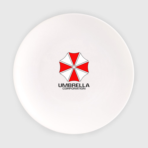 Тарелка Umbrella Corp Resident evil Обитель зла