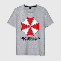 Мужская футболка хлопок Umbrella Corp Resident evil Обитель зла