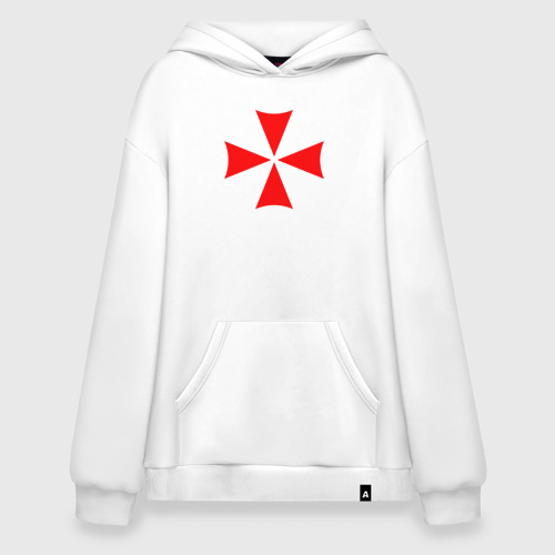 Худи SuperOversize хлопок Umbrella Corp, цвет белый