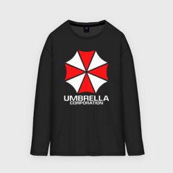 Мужской лонгслив oversize хлопок Umbrella Corp