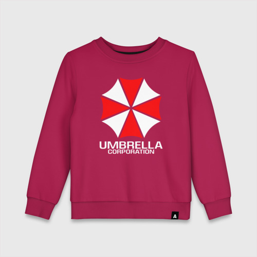 Детский свитшот хлопок Umbrella Corp, цвет маджента