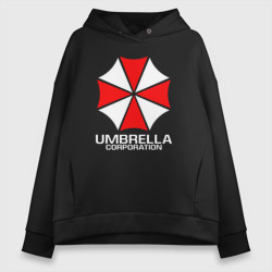 Женское худи Oversize хлопок Umbrella Corp