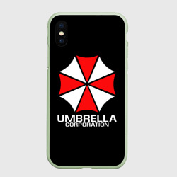 Чехол для iPhone XS Max матовый Umbrella Corp Амбрелла Корп