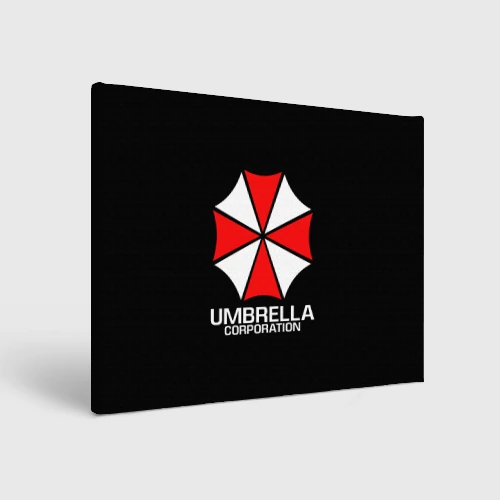 Холст прямоугольный Umbrella Corp Амбрелла Корп
