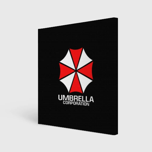 Холст квадратный Umbrella Corp Амбрелла Корп