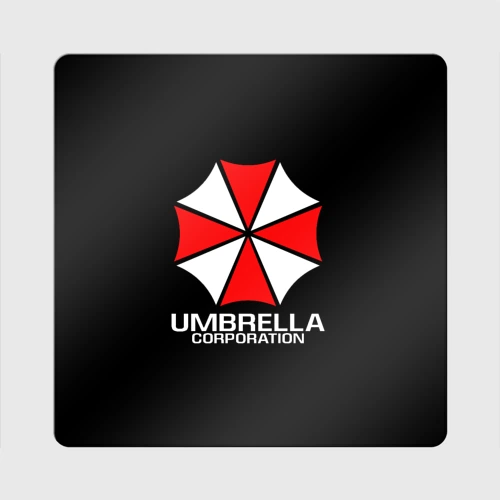 Магнит виниловый Квадрат Umbrella Corp Амбрелла Корп