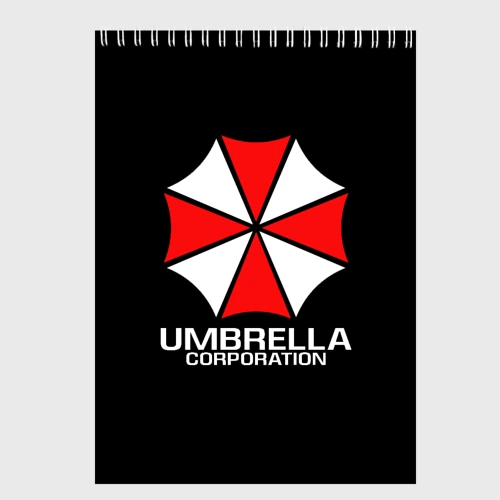 Скетчбук Umbrella Corp Амбрелла Корп