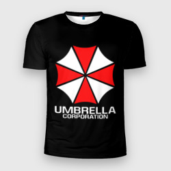 Мужская футболка 3D Slim Umbrella Corp Амбрелла Корп