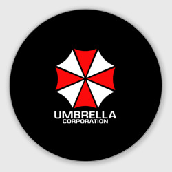 Круглый коврик для мышки Umbrella Corp Амбрелла Корп