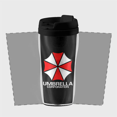 Термокружка-непроливайка Umbrella Corp Амбрелла Корп, цвет черный - фото 2