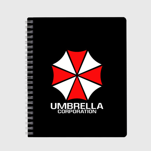 Тетрадь Umbrella Corp Амбрелла Корп, цвет клетка