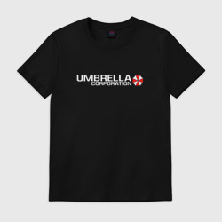 Мужская футболка хлопок Umbrella Corp Амбрелла на спине