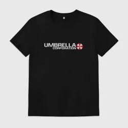Мужская футболка хлопок Umbrella Corp Амбрелла на спине