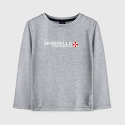Детский лонгслив хлопок Umbrella Corp Амбрелла на спине